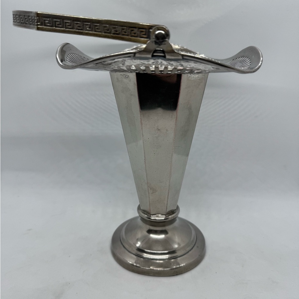 Vintage Farber Kraft Sheffield Plated Silver Brides Basket